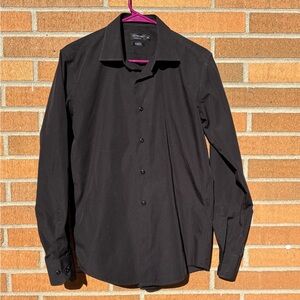 Milani Men's Black Dress Shirt